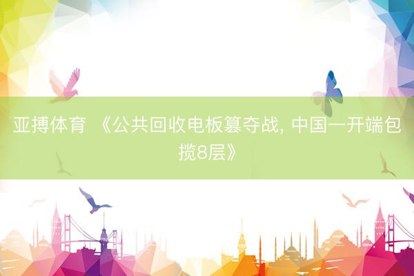 亚搏体育 《公共回收电板篡夺战， 中国一开端包揽8层》